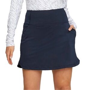 Puma Women's PWRMESH Skort Size XXL Navy Pockets Golf Skirt w/ Shorts NWT $70
